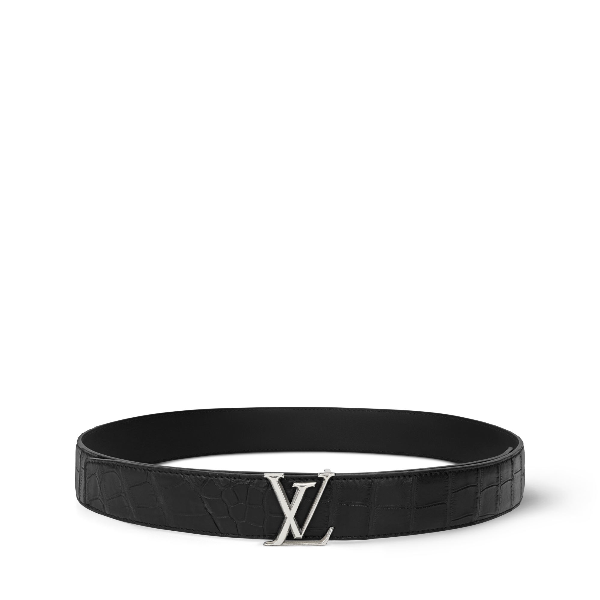LV Atelier Crocodile 35mm Reversible Belt - Accessories | LOUIS